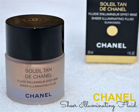 chanel soleil tan de chanel sheer illuminating fluid ingredients|Chanel les beiges pearly glow.